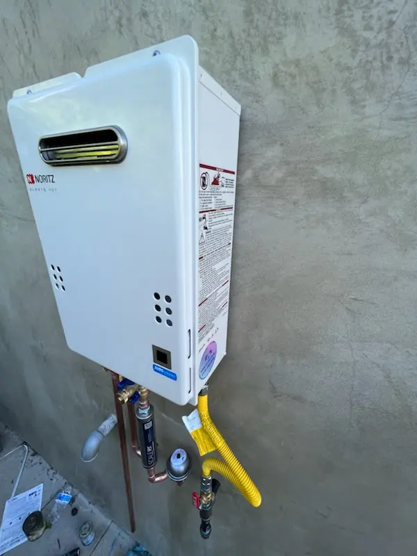 Tankless water heater installation for Augusta Hills homes